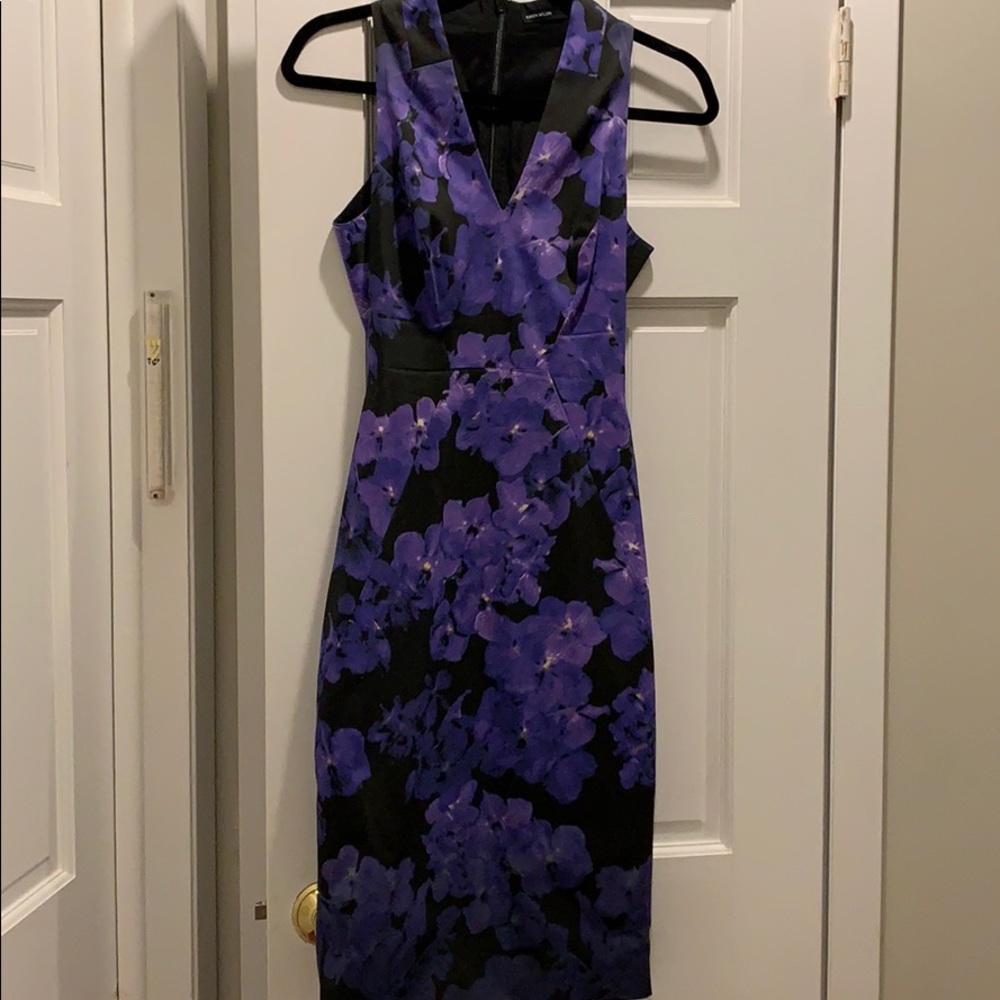 Stunning purple floral dress